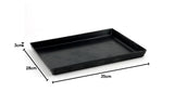 AGNELLI Blue Steel Rectangular Baking Pan 35x28x3 cm
