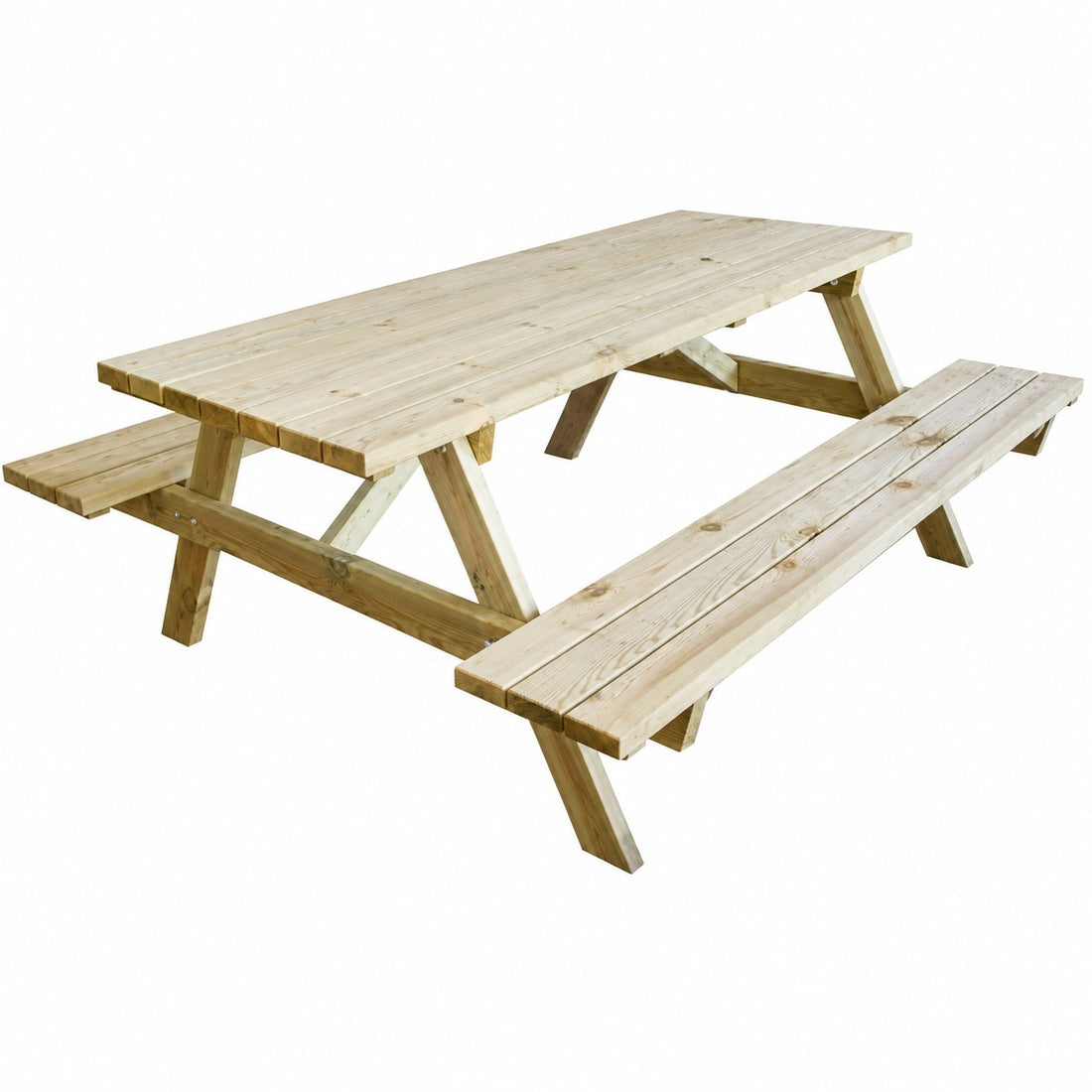 L'Arcolaio Picnic Table Kit 180x160x70 Cm in Wood