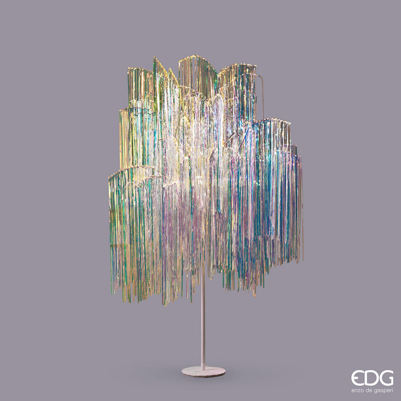 EDG Enzo De Gasperi Christmas Tree Led Fringes 960 Microled H 180 Cm D 140 Cm Natural