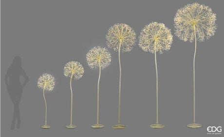 EDG Enzo De Gasperi Tarassaco Rich Luminoso Gold 2050 MicroLED H240 Ø70 cm IP44 – Christmas Decoration