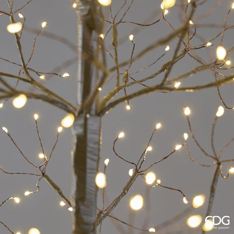 EDG Enzo De Gasperi Beech Christmas Tree Slim 528 LED H120 cm Black IP44 – Luminous Christmas Tree