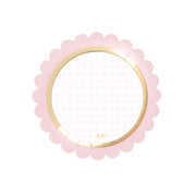 Givi Baby Chic Plates D 18 Cm Pink Pack 8 Pcs