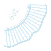 Givi Napkins Smerlo Liberty My Baptism Blue 33 x 33 Cm Pack 16 Pcs Blue