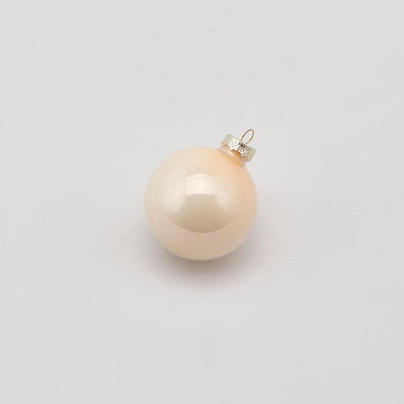 EDG Enzo De Gasperi Palline di Vetro Champagne Diametro 6 cm - Confezione 9 pz
