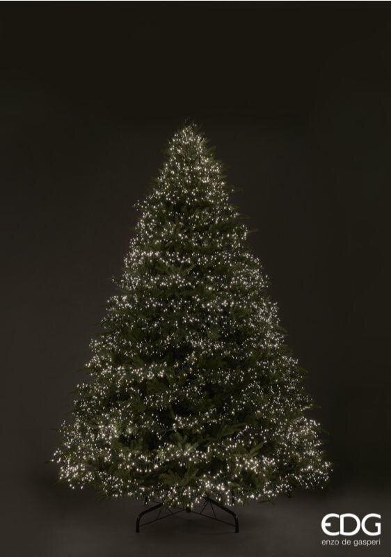 EDG Enzo De Gasperi Pine Spark Christmas Tree H 240 cm D 184 cm 7,200 LEDs