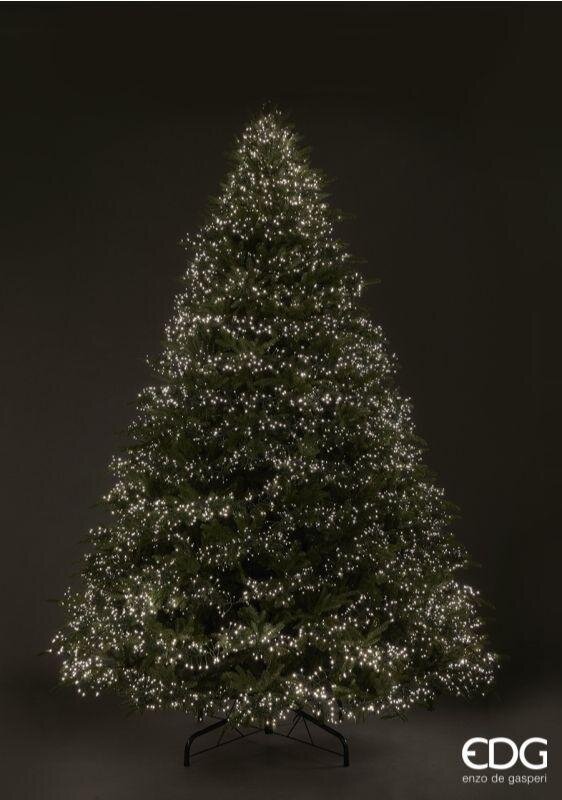EDG Enzo De Gasperi Christmas Tree Pine Spark H 270 Cm D 198 Cm 8,400 LEDs Green
