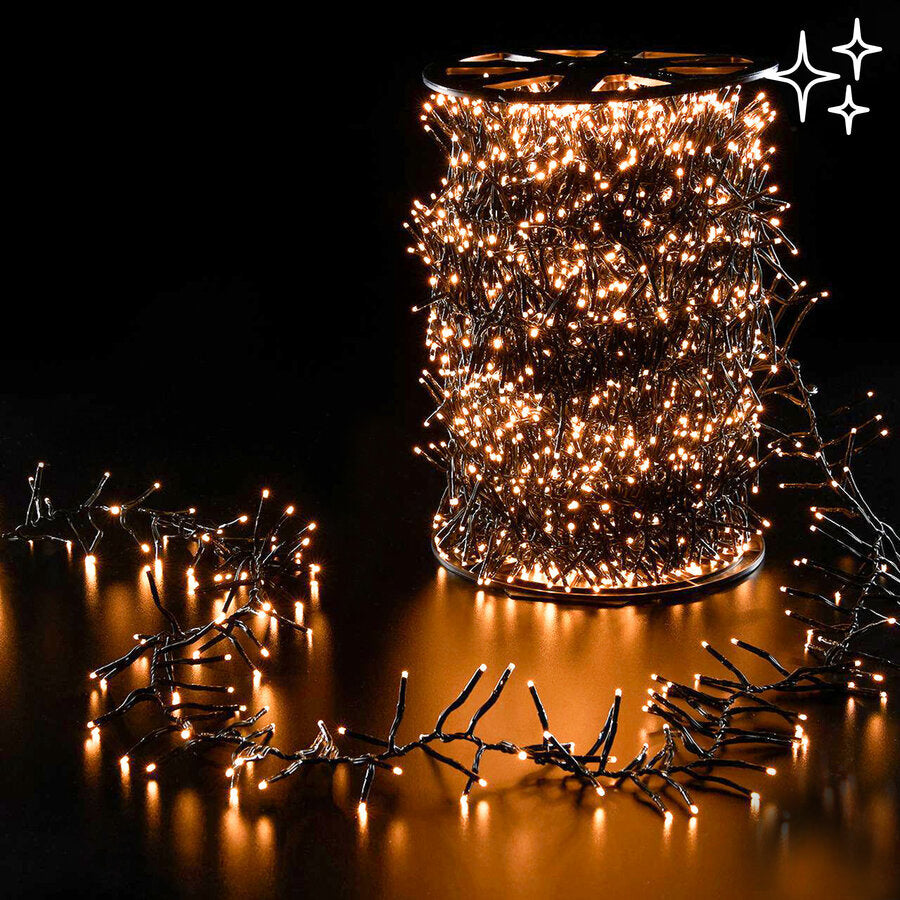 MiniLed Christmas Lights X 5,000 50 Mt Roll Ivory