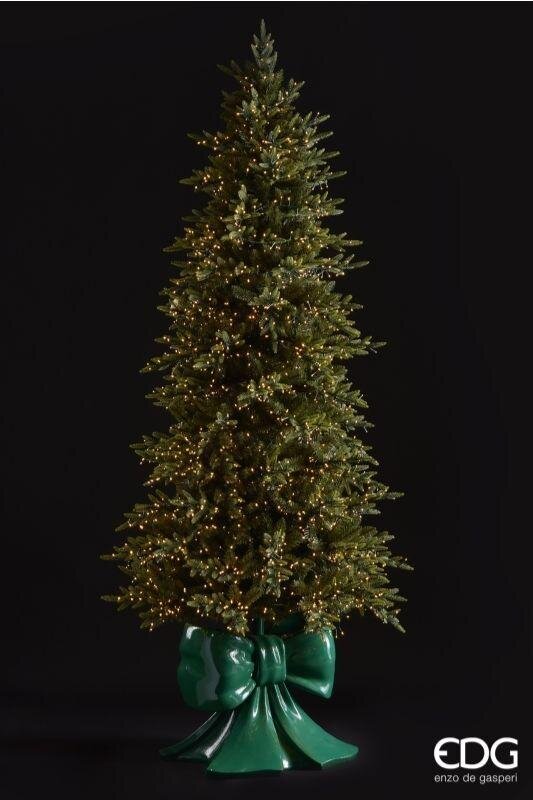 EDG Enzo De Gasperi Luxury New Pine Christmas Tree with 3,000 LEDs H 210 cm D 110 cm