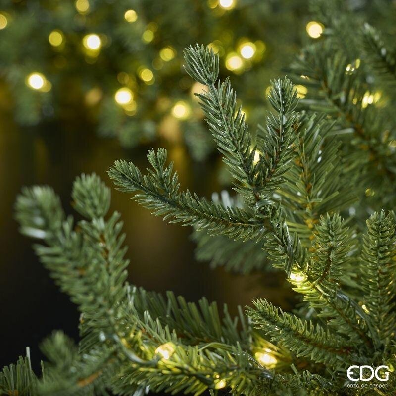 EDG Enzo De Gasperi Festone Natalizio Pino Lucciole 300 MiniLED 180cm IP44