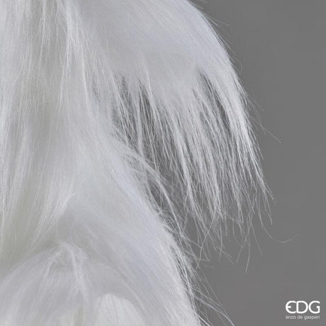 EDG Enzo De Gasperi Pino Furry White H210 Ø100 cm – Christmas Tree