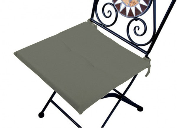 L'Arcolaio Anti-Stain Cushion for Chair Grey 40x40