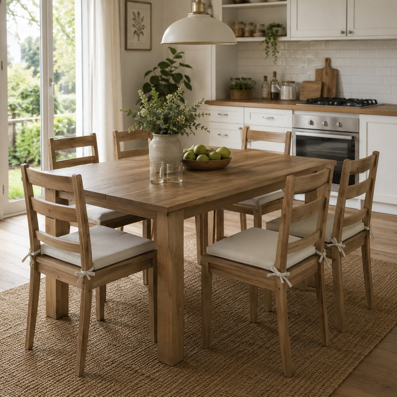 L'Arcolaio Stain-Resistant Cushion for Chair Beige 40x40