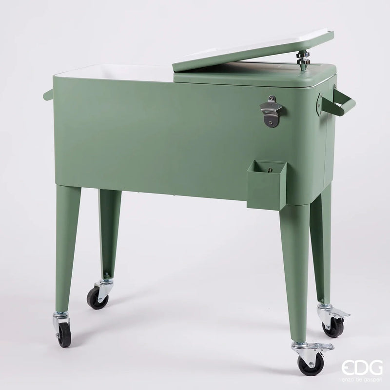 EDG Enzo De Gasperi Double Container Refrigerator H 89 Cm W 91 Cm D 43 Cm