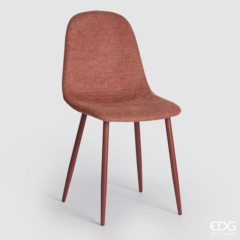 EDG Enzo De Gasperi Charton Chair Rust H 85 x W 40 x D 52 cm