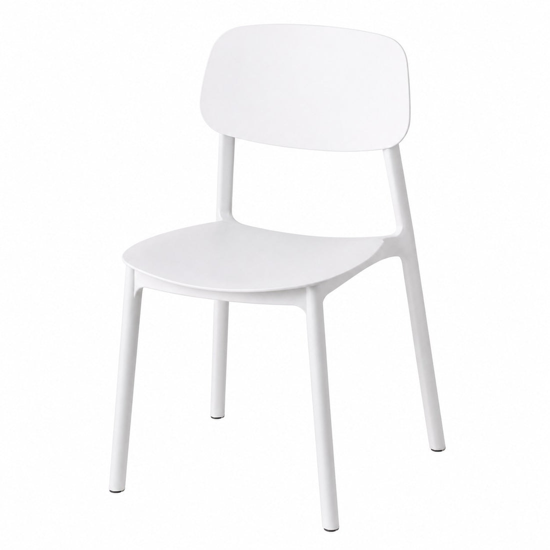 L'Arcolaio Francy Stackable Polypropylene White Chair