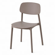 L'Arcolaio Francy Polypropylene Chair Turtle Dove
