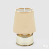 edg enzo de gasperi lampada da tavolo cozy h 18 cm d 12 cm ip 20 champagne scatola regalo ean 8059824499653