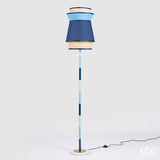 edg enzo de gasperi lampada da terra yoroi h 188 cm d 35 cm ip 20 e27 blue mix ean 8059824478610