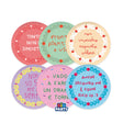 big party big party piatti carta cake party mix d 18 cm cf 6 pz ean 8020834766226