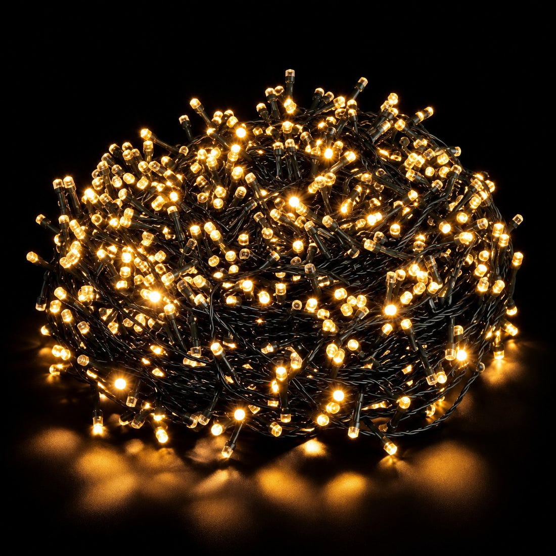 Ad Trend Catena Luminosa Natalizia 400 LED Bianco Caldo con Controller – Decorazione di Natale