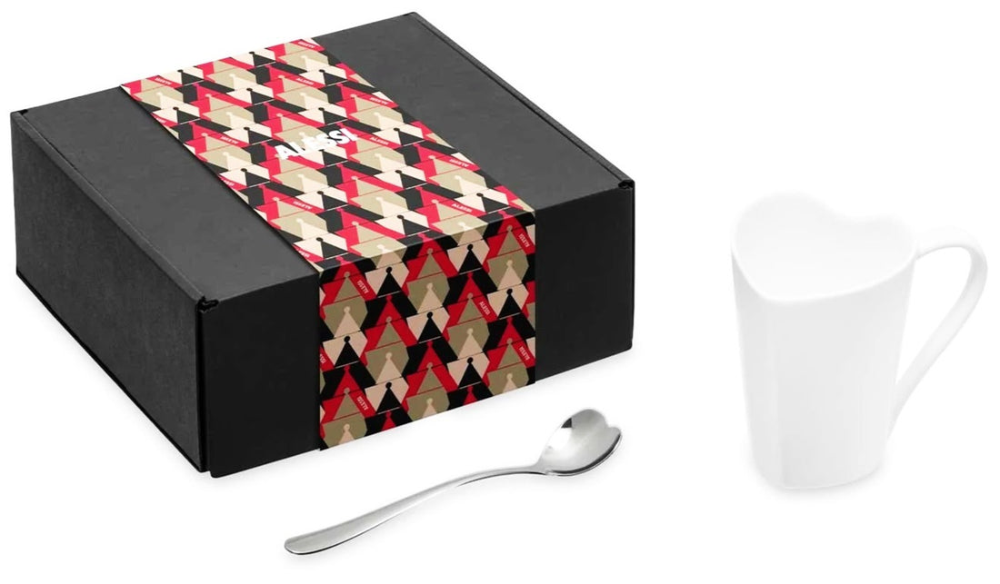 Alessi Set Alessi &amp; Tea Mug and Spoon with Gift Box