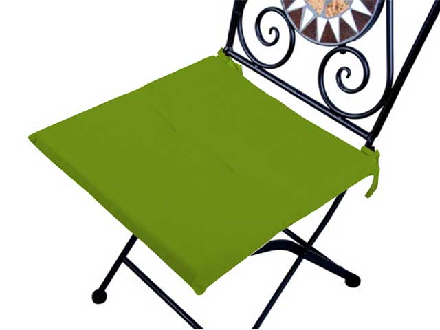 L'Arcolaio Stain-Resistant Cushion for Chair Green 40x40 cm