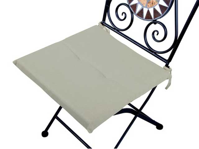 L'Arcolaio Stain-Resistant Cushion for Chair Beige 40x40