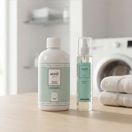 Muhà Laundry Gift Set 200 ml + Fabric Spray 125 ml Sea Water – Christmas Gift Idea