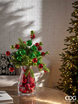 Christmas Decoration PalleMix Branch X 12 H 53 Cm Green Red