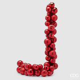 EDG Enzo De Gasperi Festoon Christmas PalleMix X 50 L 170 Cm D 8 Cm D 10 Cm Red