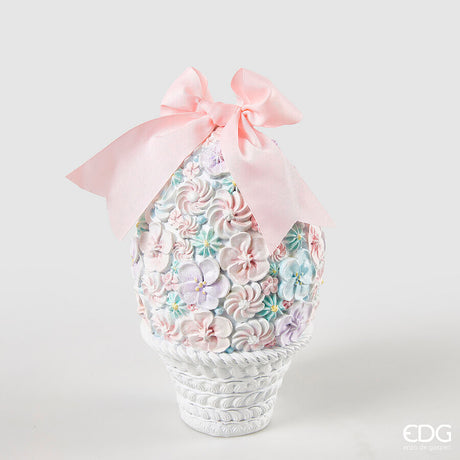 edg enzo de gasperi edg enzo de gasperi decoro uovo pasqua h 30 cm d 16 cm multicolor ean 8059824469465