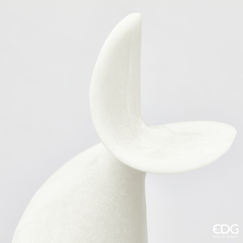 edg enzo de gasperi edg enzo de gasperi scultura fluid design con base h 70 cm l 19 cm l 19 cm ivory ean 8059824482761