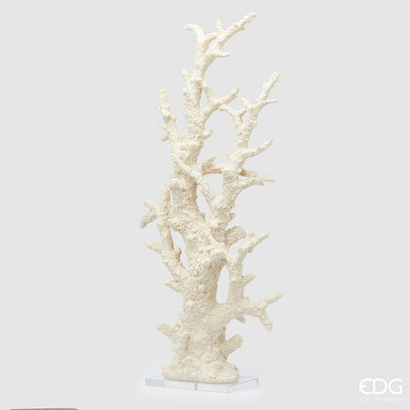 edg enzo de gasperi edg enzo de gasperi scultura corallo h 94 cm l 24 cm l 16 cm ivory ean 8059824482785
