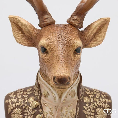 EDG Enzo De Gasperi Renna Boheme Natalizia H68 cm Brown – Christmas Decoration