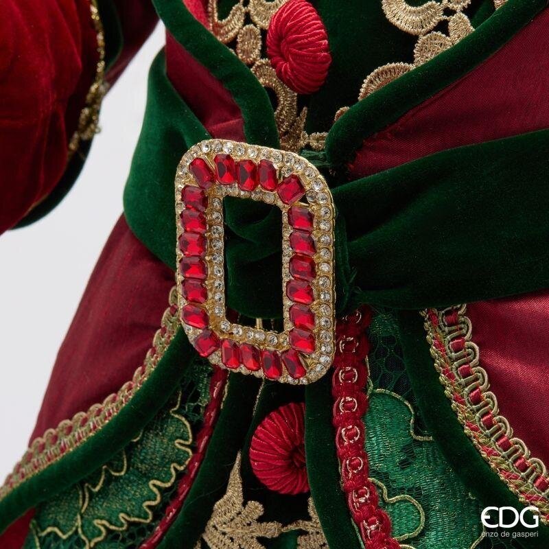 EDG Enzo De Gasperi Soldatino Natalizio H96 cm Verde Rosso – Decorazione di Natale