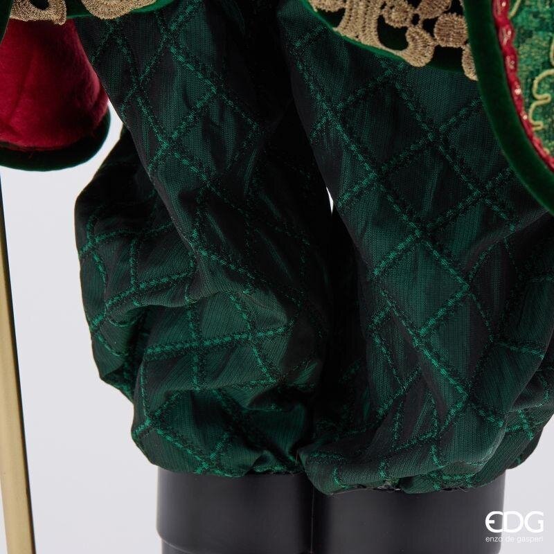 EDG Enzo De Gasperi Soldatino Natalizio H96 cm Verde Rosso – Decorazione di Natale