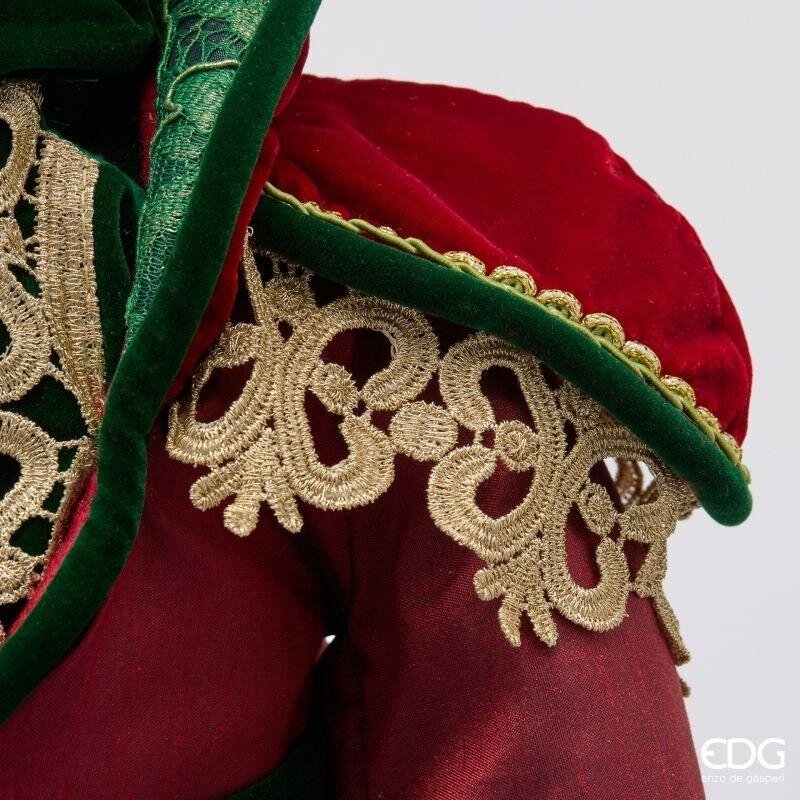 EDG Enzo De Gasperi Soldatino Natalizio H96 cm Verde Rosso – Decorazione di Natale