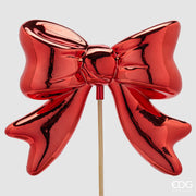 EDG Enzo De Gasperi Red Decorative Bow 63x23x6 cm – Christmas Decoration