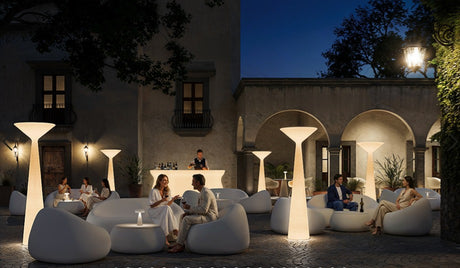 Plust Tebe Light Indoor & Outdoor Lamp White Light with Light Kit and Bulbs – Design Lighting