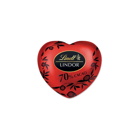 lindt lindt tubicino cuore lindor fondente 70 cacao 69 gr 1 pz ean 8003340652757