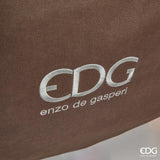 EDG Enzo De Gasperi Christmas Tree Bag H 50 cm W 120 cm L 38 cm Brown