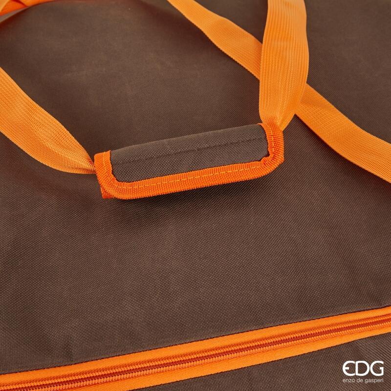 EDG Enzo De Gasperi Christmas Tree Bag H 50 cm W 120 cm L 38 cm Brown
