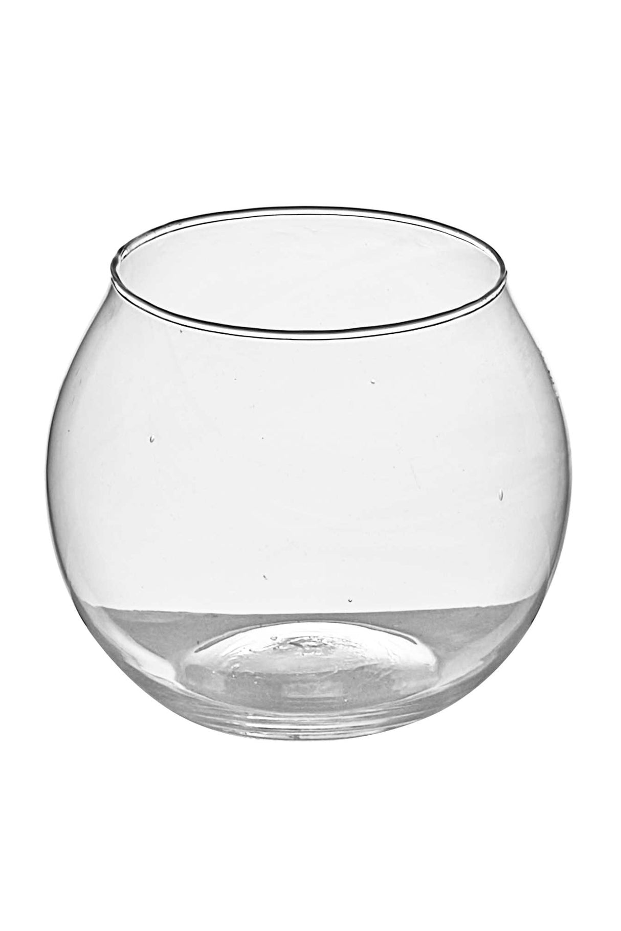 Glass Sphere Vase H 8cm D 10cm