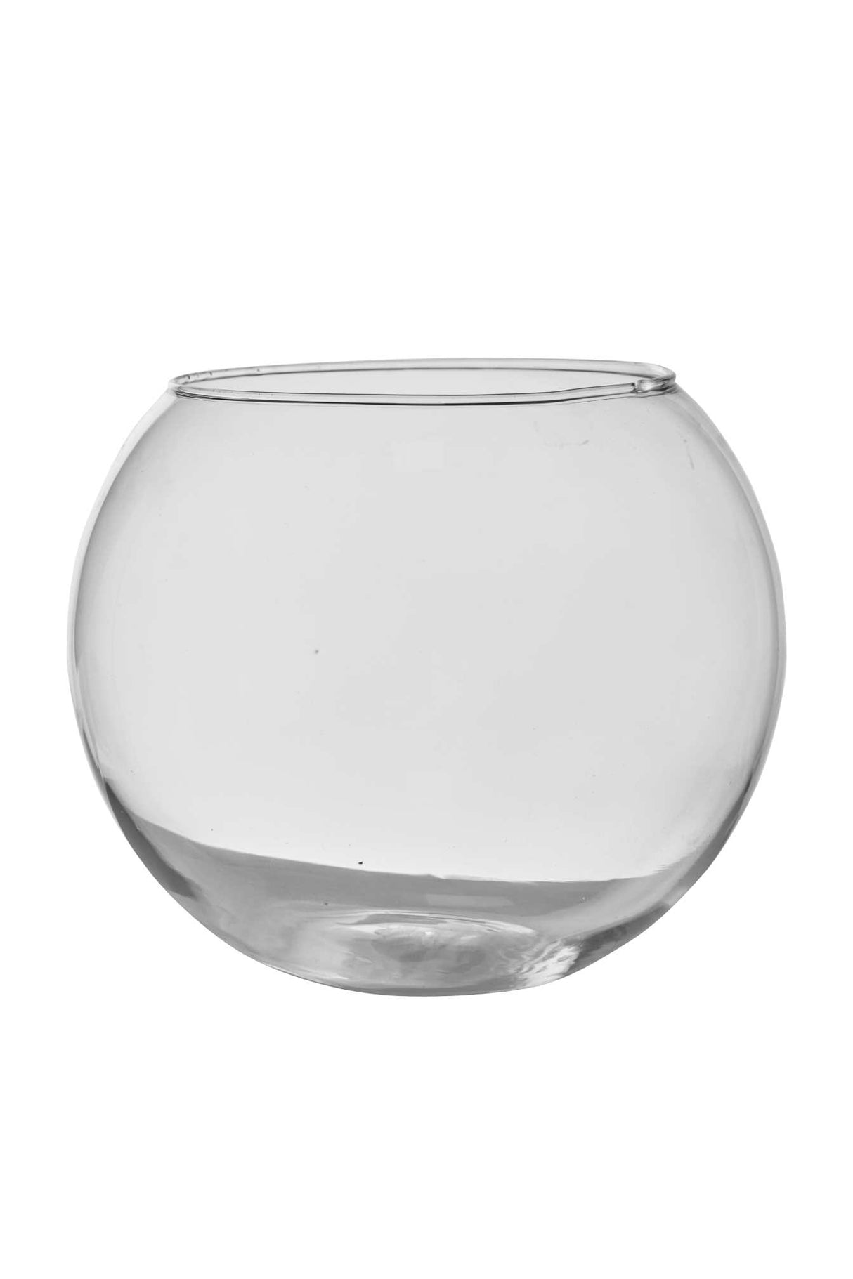 Glass Sphere Vase H 17 cm D 21 cm