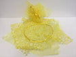 star import italy sacchetti portaconfetti bomboniere velo rete tondo con tulle giallo 25 pz ean 8051040928139