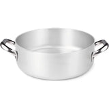 AGNELLI Casseruola Bassa con 2 Maniglie Alluminio 3 mm D 28 cm