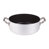 AGNELLI Low Non-stick Casserole with 2 Stainless Steel Handles D 36 cm
