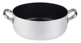 AGNELLI Low Non-stick Casserole with 2 Stainless Steel Handles D 36 cm