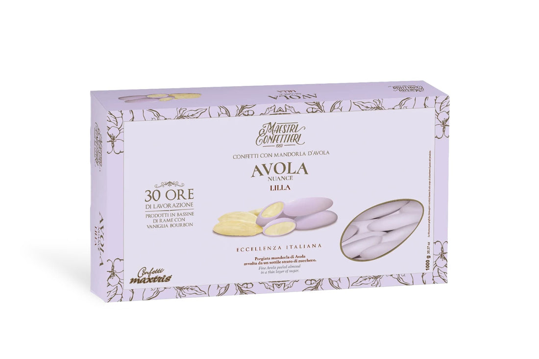 Maxtris Sugared Almonds Avola Nuance Lilac 1 Kg