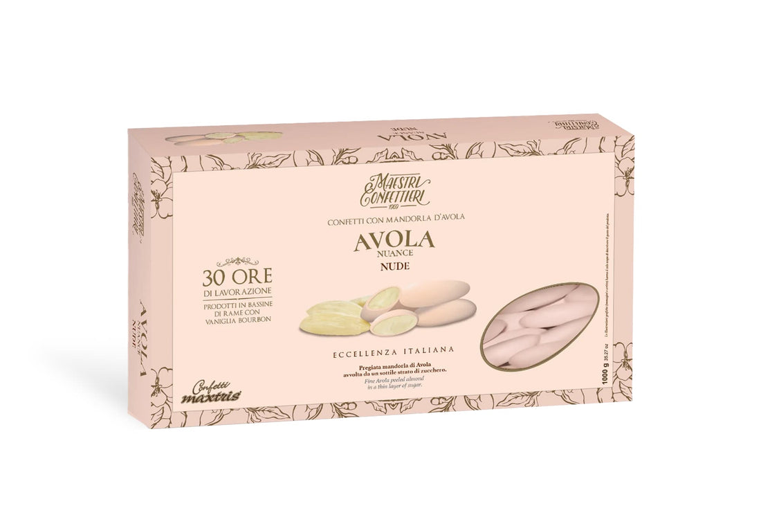 Maxtris Sugared Almonds Avola Nuance Nude 1 Kg
